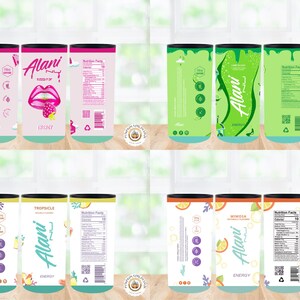 Alani Nu Energy Drink Flavored Multi Listing Skinny Straight Can Cooler bild 5