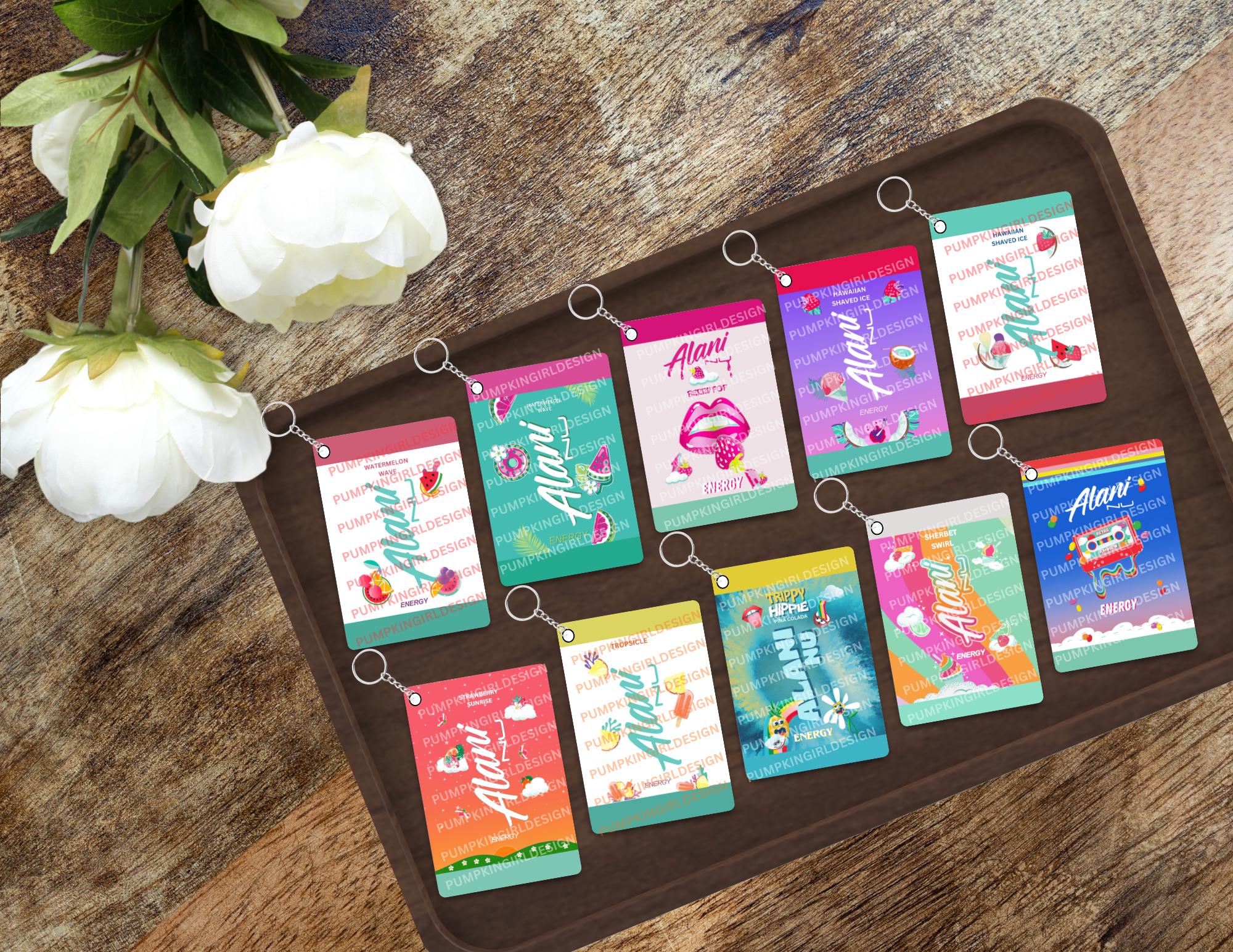 Alani Nu Energy Drink Bundle Keychain Designs - Etsy