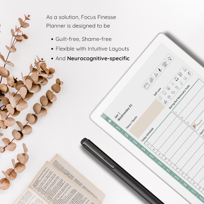For Remarkable Paper Pro Move - Template Planner for 2026 & 2027 - Etsy