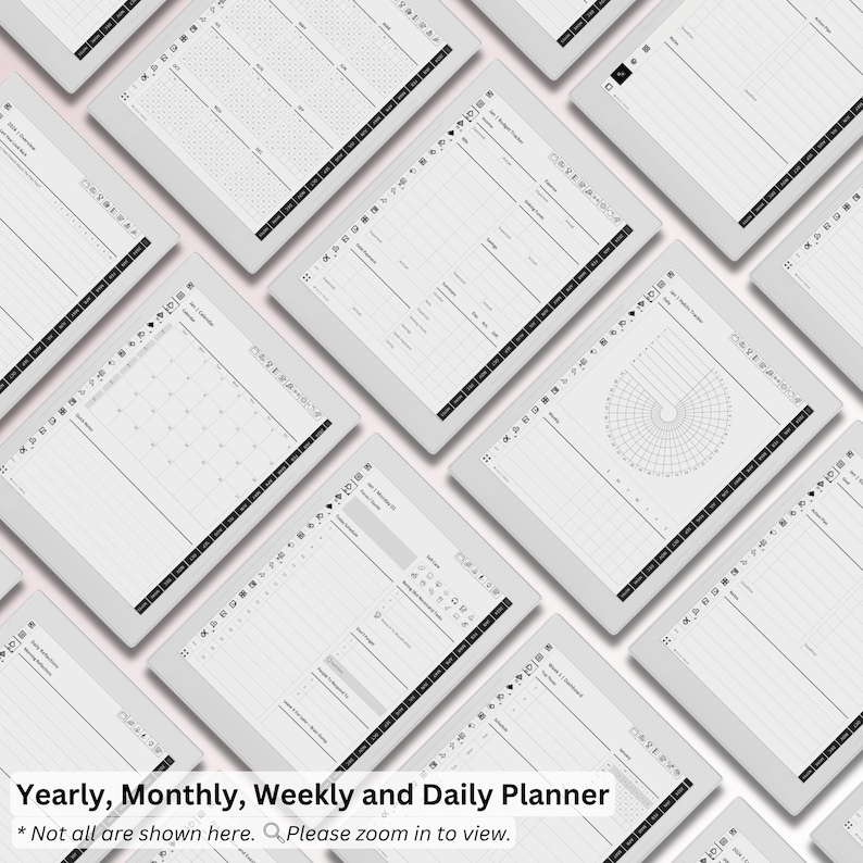 Supernote Nomad Template - Ultimate Digital Planner for 2026 and 2027 ...