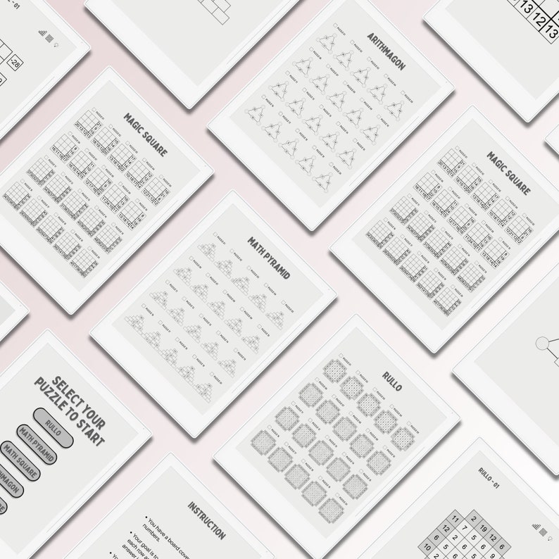 Activity Book for Supernote A5X and A6X.