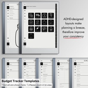 Remarkable 2 Planner Templates.