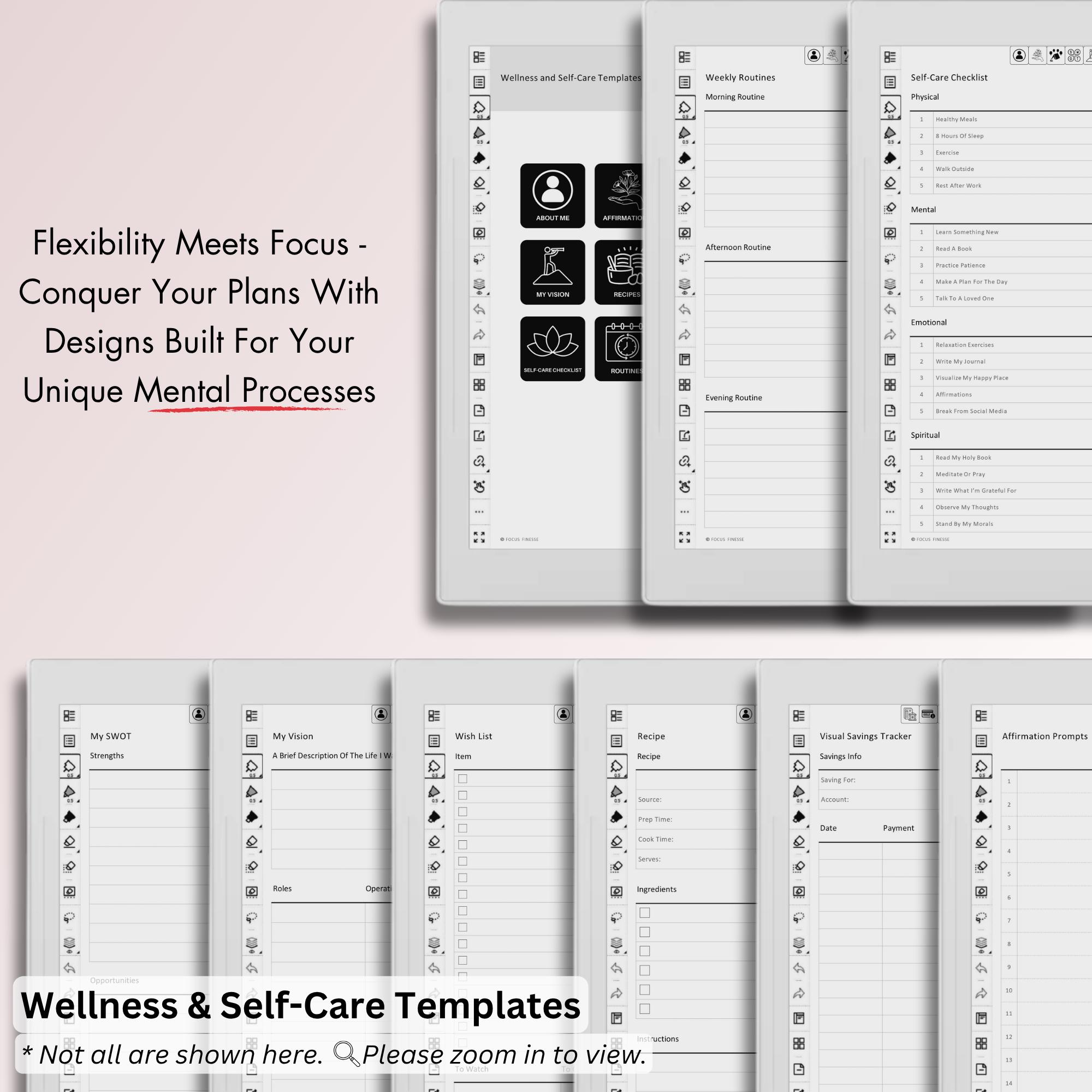 Supernote Nomad Template - Ultimate Digital Planner for 2026 and 2027 ...