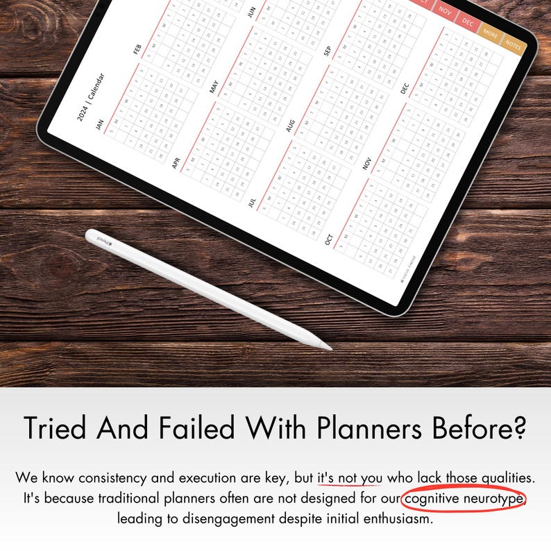 Digital Planner Goodnotes for 2026 2027, Notability, Noteshelf (Digital