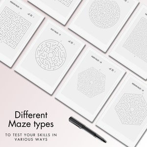Maze Puzzles for Supernote A5X and A6X.
