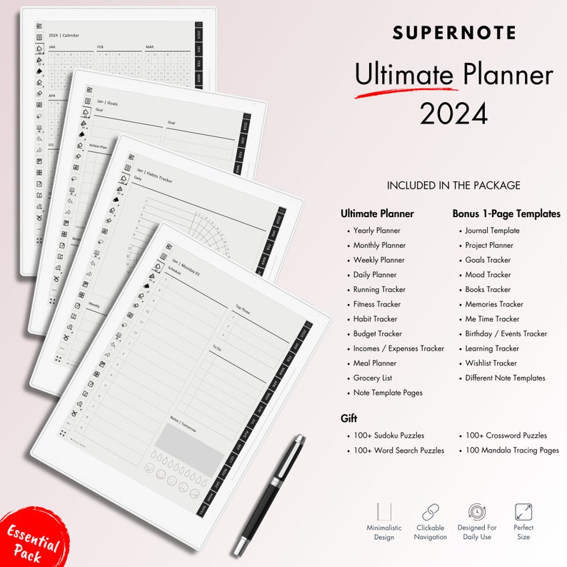 2024 Supernote Planner Master Your Life With Precision Using Our