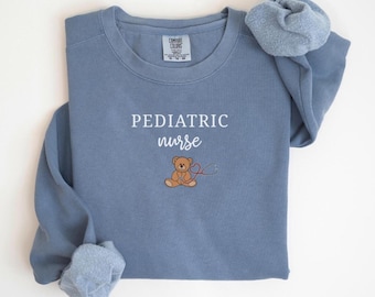 Pediatric Nurse Sweatshirt | Peds Nurse Crewneck | gift for Pediatric Nursing Student Grad | PEDS Rn Sweater | Pediatric nurse shirt