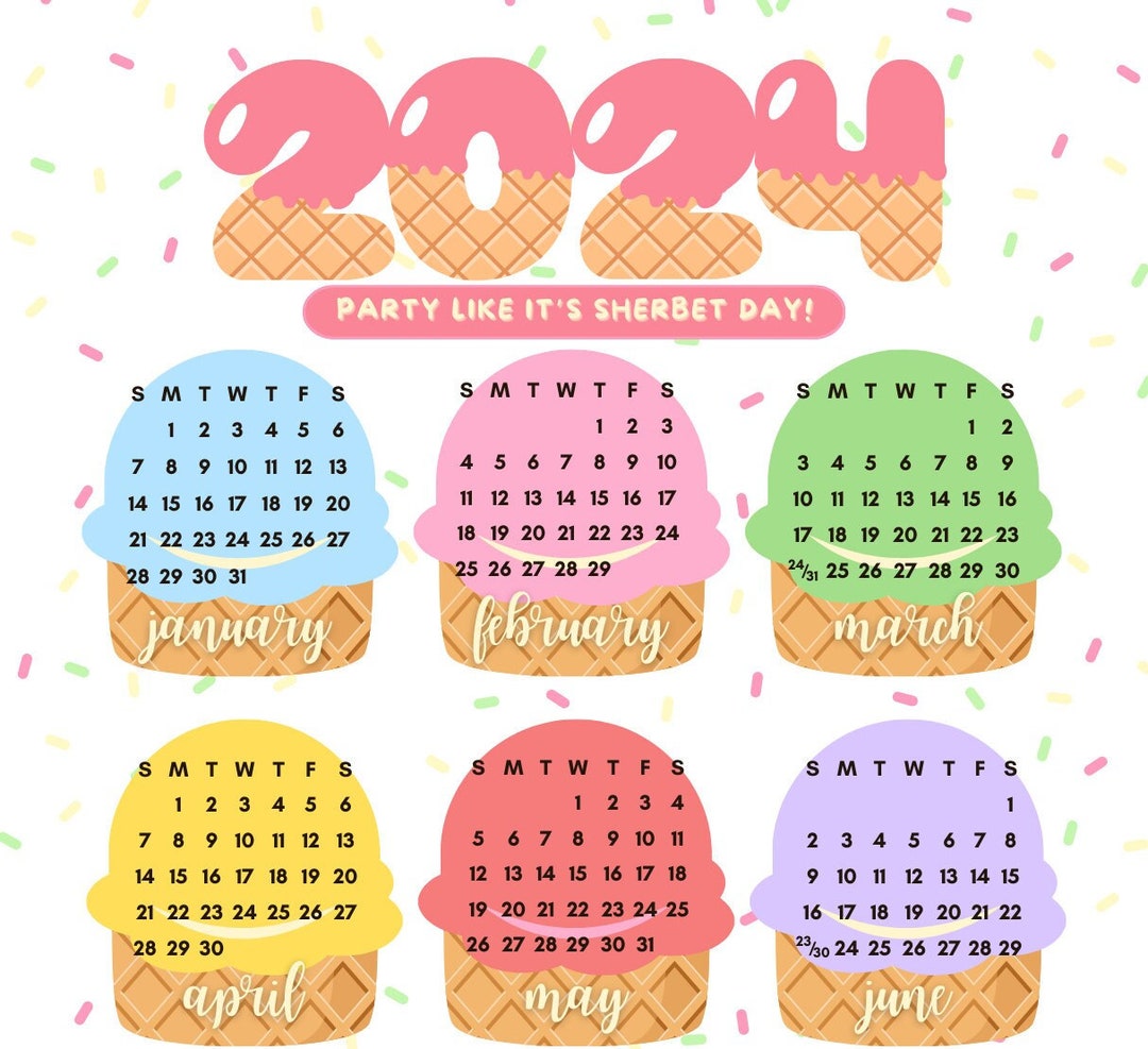 2025 Annual Calendar, at A Glance Calendar, Printable Digital Download