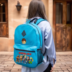 Roblox Gamer Backpack: Kids Back-to-School Essential Big size Backpack for gamers