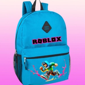 Roblox Gamer Backpack Kids Gaming Design School Bag Birthday gift for Roblox fan