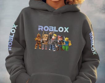 Roblox kid Top Wear gift for young Roblox fan Gaming hoodie outfit