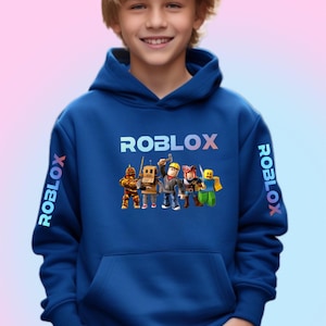 Roblox Gaming Kid Apparel Soft and Cozy sweatshirt Birthday Gift for Roblox Lover