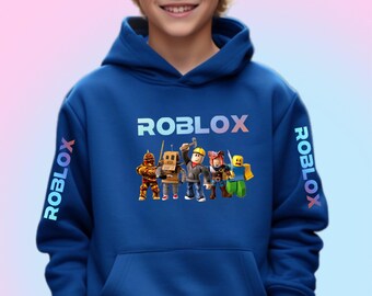 Roblox Gaming Kid Apparel Soft and Cozy sweatshirt Birthday Gift for Roblox Lover