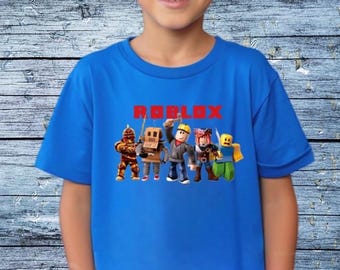 GIFT for kid who love Roblox kid t-shirts print Vibrant color Premium Fabric Roblox apparel for Kid Gift Roblox Fan Unisex 100% Cotton