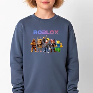 Kid Roblox Sweatshirt Birthday gift for Roblox lover Quality Unisex Fit immagine 3