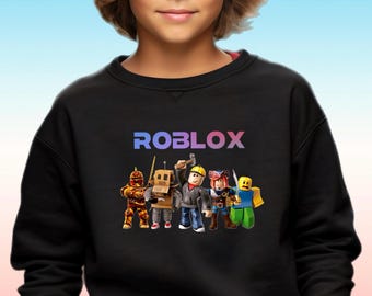 Kid Roblox Sweatshirt Birthday gift for Roblox lover Quality Unisex Fit
