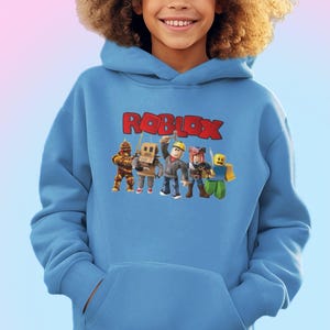 Roblox Gamer Kid cool Hoodie Perfect for Young Gamers Roblox shirt for kid roblox Hoodie Christmas Gift For Roblox Lover Unisex fit Hoodie