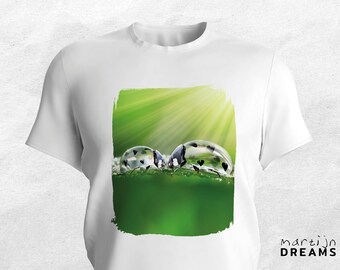 Ladybugs love shirt print file - Surreal animals shirt design - Love and Mom shirt gift