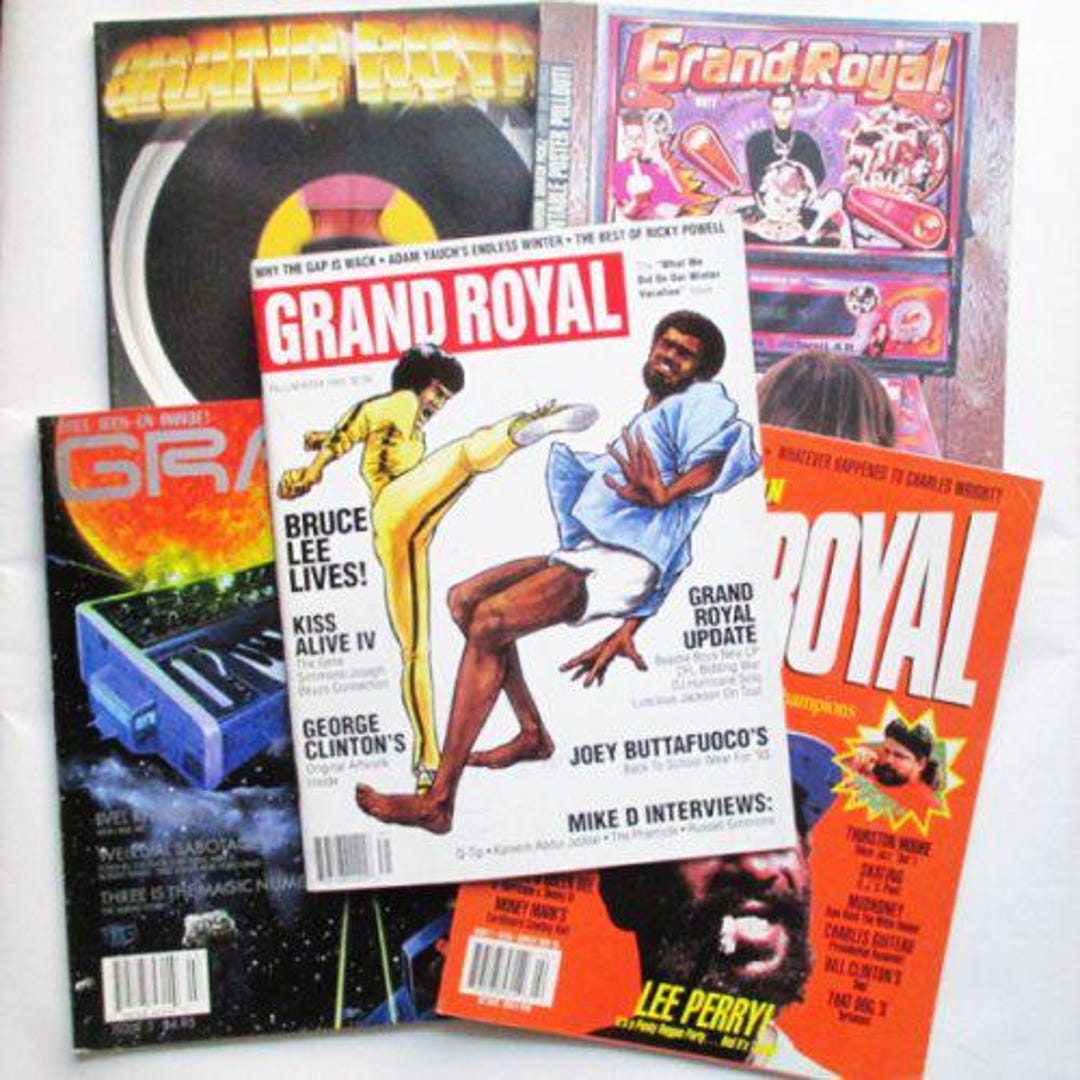 5 X Grand Royal Magazine * PDF Download * BIG Set * Beastie 5 X Grand Royal Magazine * PDF Download * BIG Set * Beastie