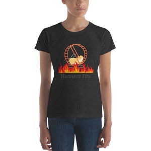 Hamster Fire - Women&#39;s short sleeve t-shirt