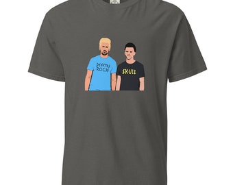 SNL Dean And Jeff T-Shirt - Beavis and Butthead Inspired - Unisex Cotton Tee