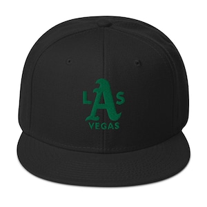 Gorra snapback de Los A's de Las Vegas - Gorra snapback del equipo de Las Vegas