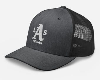 Gorra de camionero de los A's de Las Vegas - Varios colores - Logotipo blanco