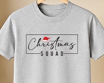 Christmas squad shirt, christmas squad, reindeer squad, christmas shirt, christmas vibes, xmas shirt, new year shirt, christmas crew 2025