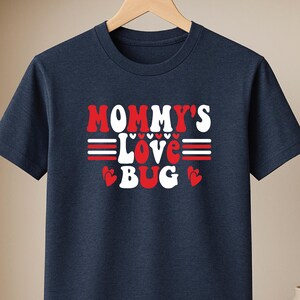 Moms love shirt,  valentine t-shirt, mama tee