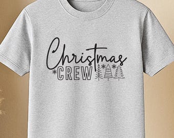 Christmas crew shirt, christmas crew, christmas crew 2025, christmas shirt, christmas gift shirt, teacher, xmas shirt, matching holiday