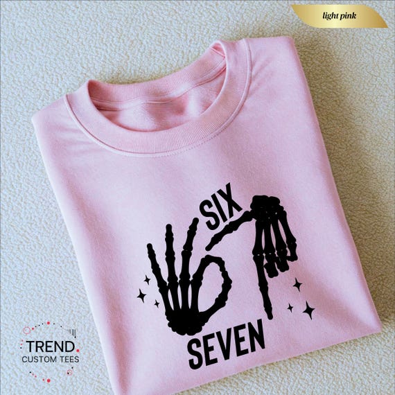 Six seven 67 sweatshirt, 67 six seven tshirt, christmas gifts, gift for him, halloween shirt, trendy shirt, 67 shirt,