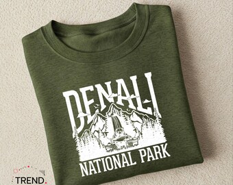 Denali sweatshirt, Alaska sweater, nature sweatshirt