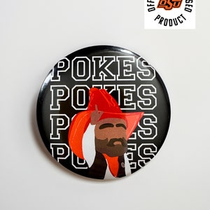 POKES 3&quot; Gameday Button©