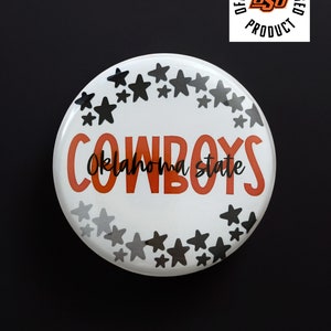 Oklahoma State Cowboys 3&quot; Gameday Button©