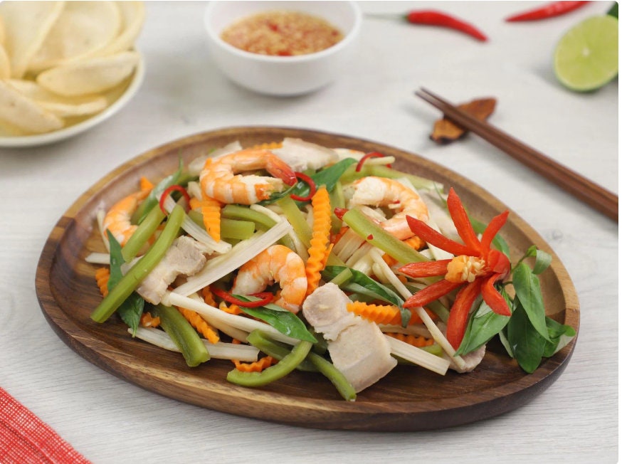 8oz First Class Dried Yamakurage, Mountain Jelly Vegetable Rau Tien Vua