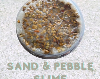 Florida Pebble & Sand Slime - Crunchy | Many scents to choose from! | Clear Slime x TnG Base