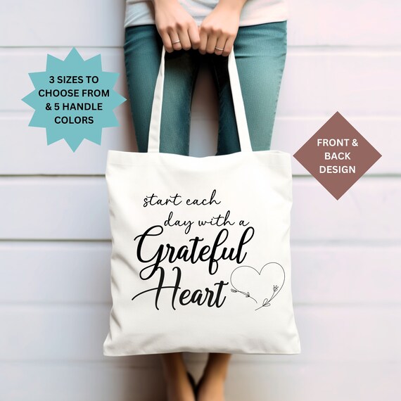 Grateful Heart {Tote Bag} Grateful Heart {Tote Bag}