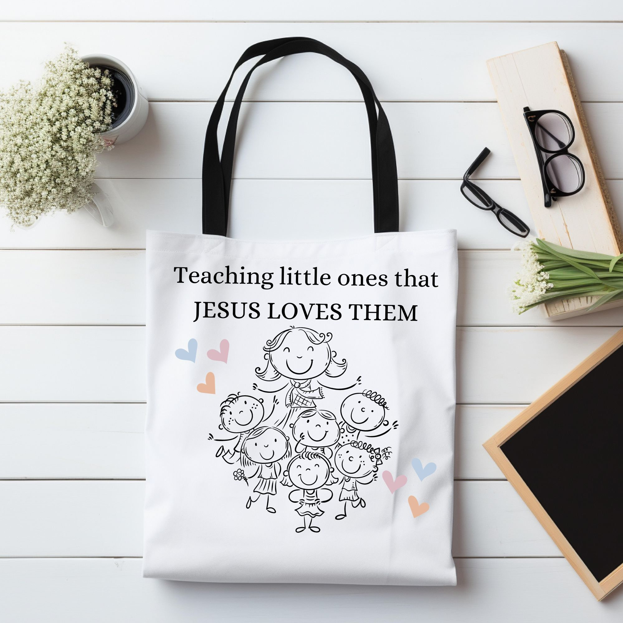 Jesus Loves Me Quotes Tote Bag Jesus Loves Me Quotes Tote Bag