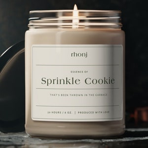 The Real Housewives of New Jersey Candle Teresa Guidice Sprinkle Cookies Candle Gift for Bravo Fan Merch Reality TV Real Housewives Quote