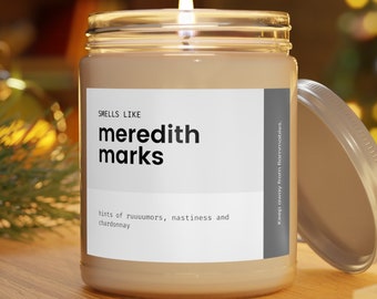 Meredith Marks Candle, The Real Housewives Quotes, RHOSLC Candles, Bravo Home Decor, Bravo Merch, Bravo Gifts, Pop Culture Gifts