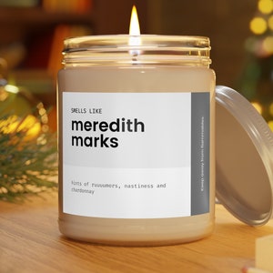 Meredith Marks Candle, The Real Housewives Quotes, RHOSLC Candles, Bravo Home Decor, Bravo Merch, Bravo Gifts, Pop Culture Gifts