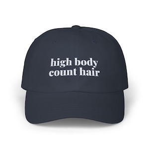 High Body Count Hair Cap The Real Housewives of Salt Lake City Embroidered Baseball Cap RHOSLC Fan Gift for Bravo Fan  Angie K Quotes RHOSLC