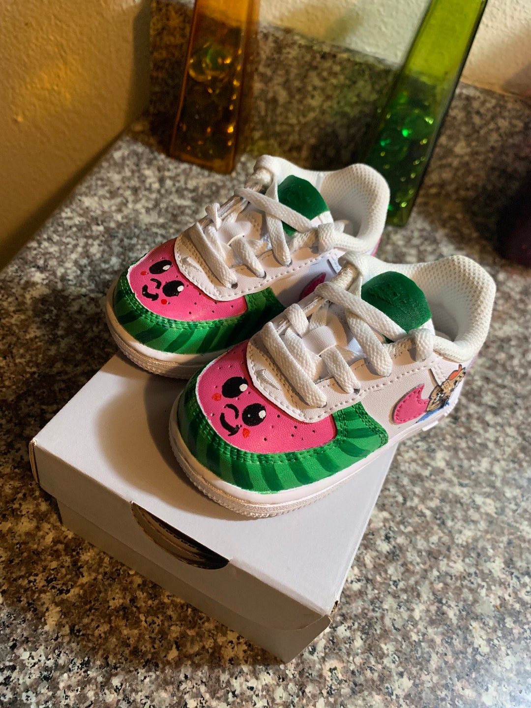 custom cocomelon air force ones