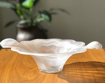 イタリアのヴィンテージアートクリスタル花瓶「ムラーノ」 - Etsy 日本