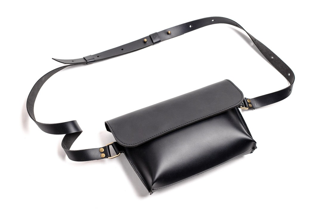 Leather Fanny Pack, Small Leather Bag, Belt Bag Women Handbag, Bum Bag