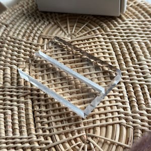 Acrylic Sign Stand Holder Clear Acrylic Stand Party Sign Holder Wedding Sign Stand Table Number Sign Holder Stand for Restaurant Sign