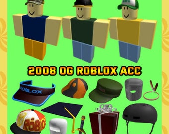 2008 Roblox Account | Could contain offsales/limiteds | OG join date, fast shipping, delivered via messages
