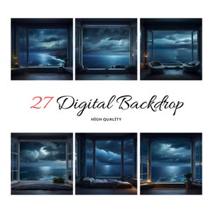 Collection of 27 High-Quality Digital Backdrops in PNG Format -Graphic Design, and Art Projects - Instant Download - Digital Backdrop Bundle