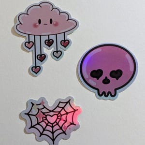 Stickers Love Grunge