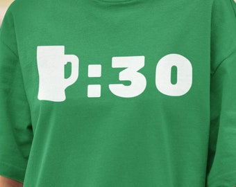 Beer Thirty, Funny St Patricks Men's Shirt, Shamrock Shirt, Lucky Green Irish shirt, Luck Of The Irish, Clover Shirt, Drunk Party Shirts